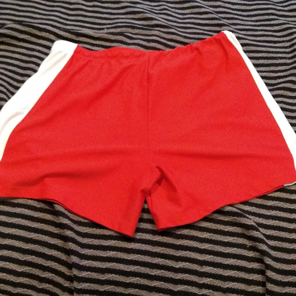 Under Armour red shorts